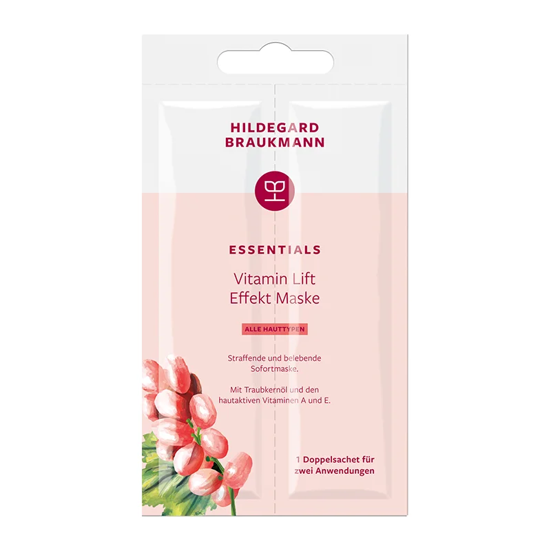 Essentials Vitamin Lift Effekt Maske, 2x7ml