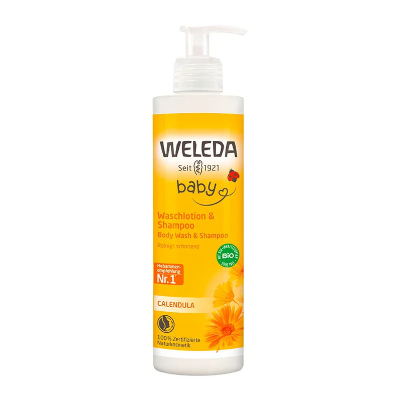 Calendula Waschlotion und Shampoo, 400ml