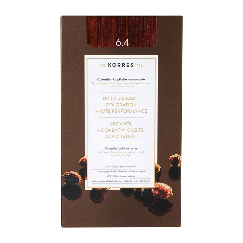 Argan Oil copper dark blonde, dunkelblond Kupfer 6.4, 145ml