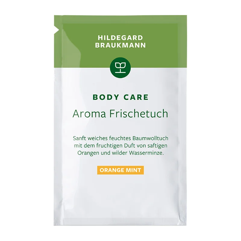 Aroma Frischetücher Orange Mint, 10 Stück