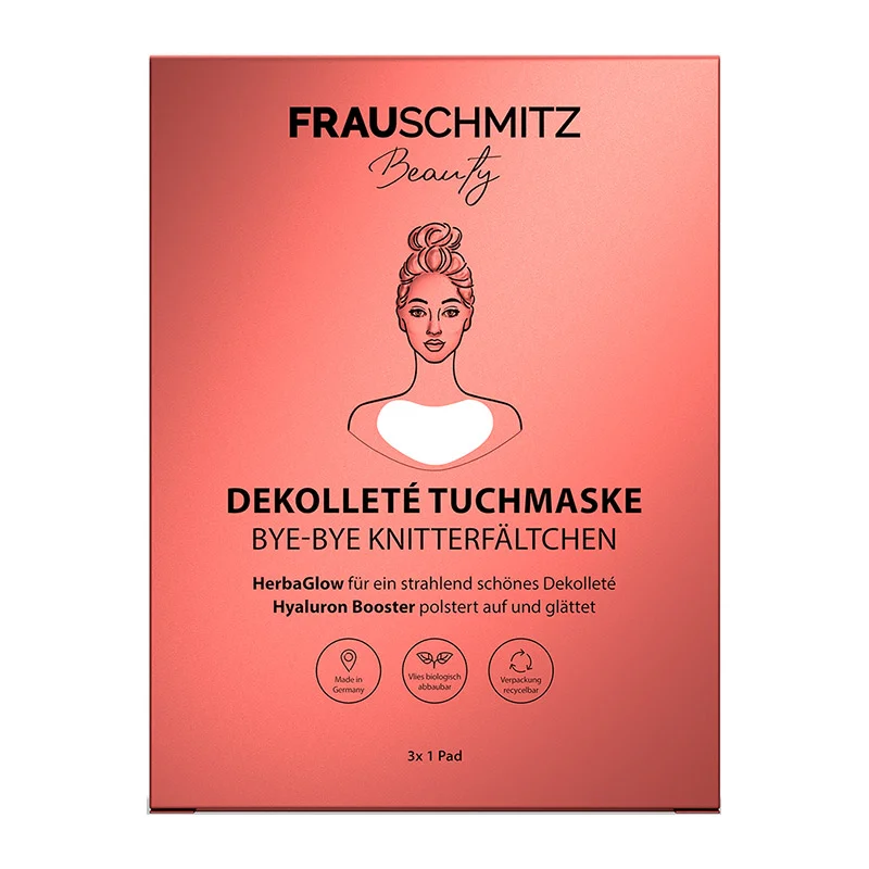 Dekolleté Tuchmaske, 3 Stück