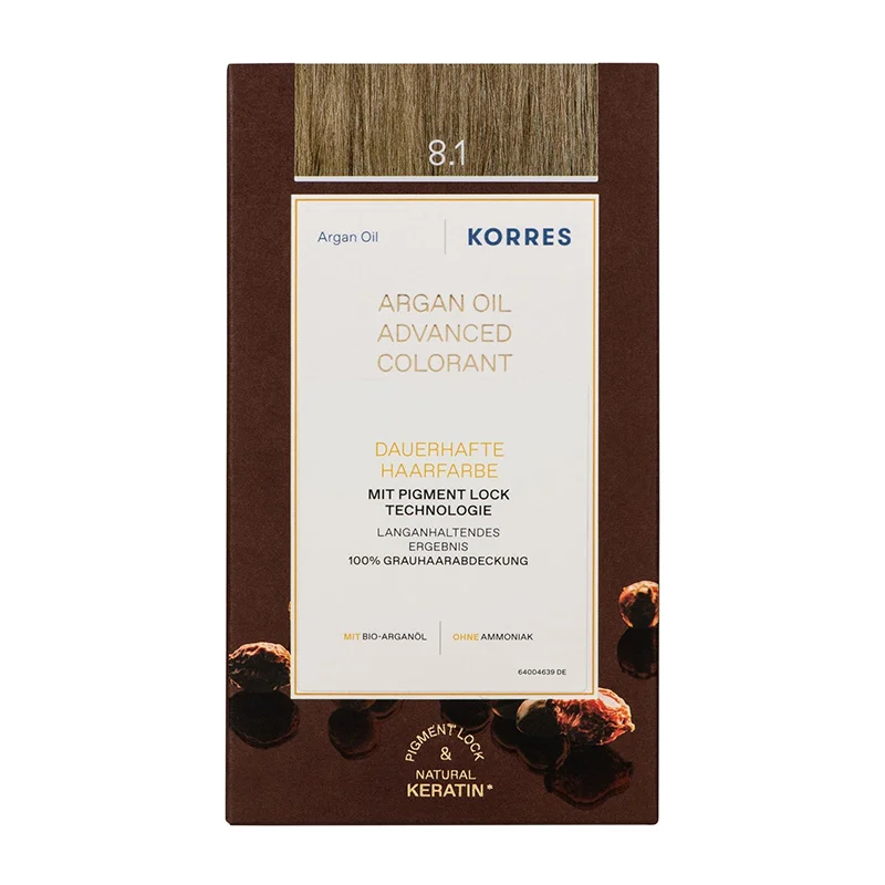 Argan Oil ash light blonde, hellblond Asch 8.1, 1 Stück