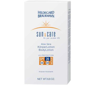 Sonnenschutz von Braukmann -Sun & Care Aloe Vera Körperlotion LSF 20, 200ml