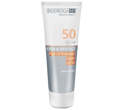 Even and Perfect High UV Protection Creme LSF 50 von BIODROGA biodroga-even-and-perfect-high-uv-protection-creme-lsf-50-75ml sonnenallergie