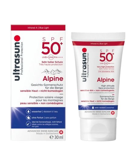 Ultrasun UVA-Strahlen Alpine Gesicht