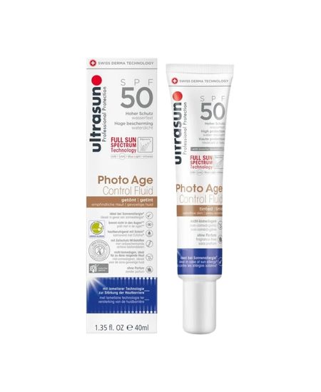 Ultrasun Blue Light Photo Age Control Fluid Tinted SPF50