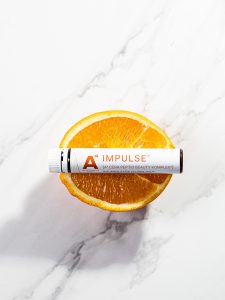A4 Impulse Beauty-Drink auf Orange