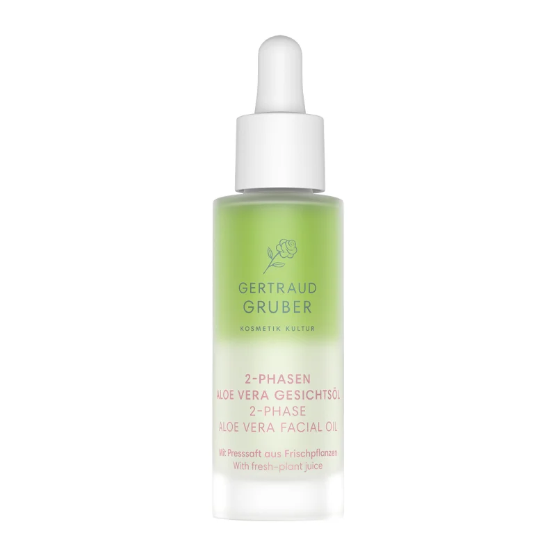 2-Phasen Aloe Vera Gesichtsöl, 30ml 2-Phasen Aloe Vera Gesichtsöl, 30ml