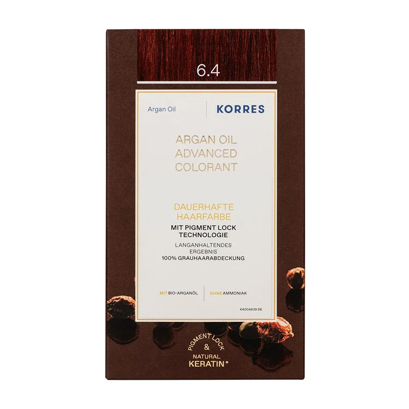 Argan Oil copper dark blonde, dunkelblond Kupfer 6.4, 1 St.