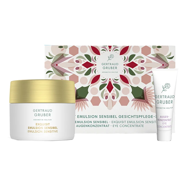 Exquisit Emulsion Sensibel Gesichtspflege-Set, 1 St.