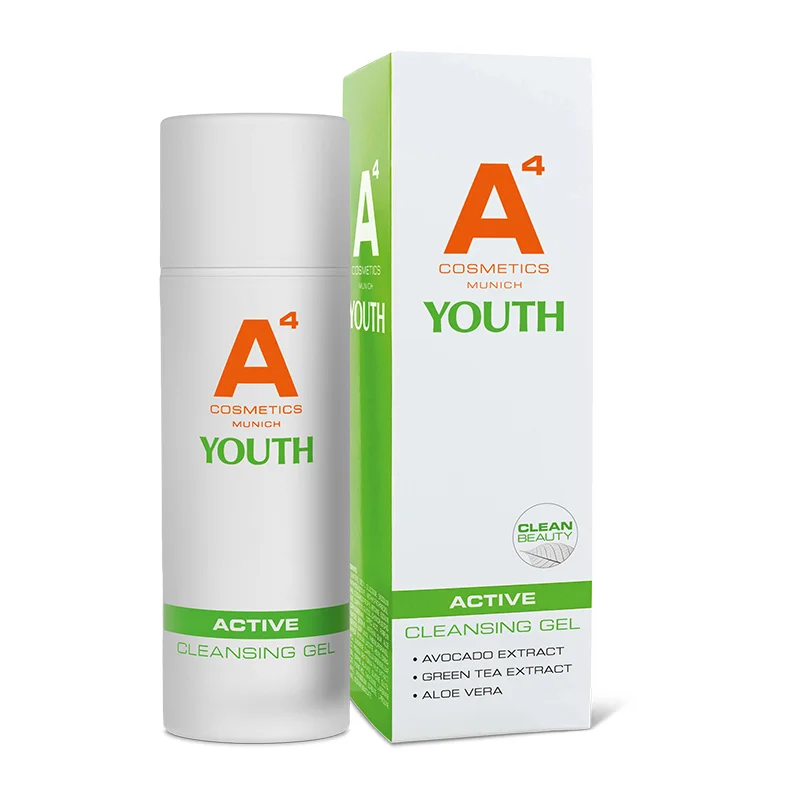 Youth, A4 Active Cleansing Gel, 150ml