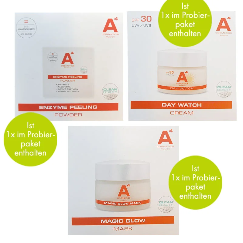 Probenbundle, A4 , Jugendlichkeit für jedes Alter