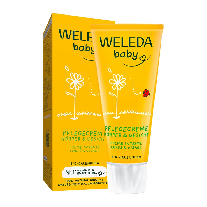 Calendula Pflegecreme Körper und Gesicht, 75ml