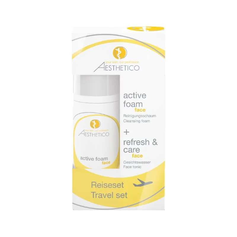 AESTHETICO, Reiseset Refresh and Care Foam and Tonic, 2x50ml