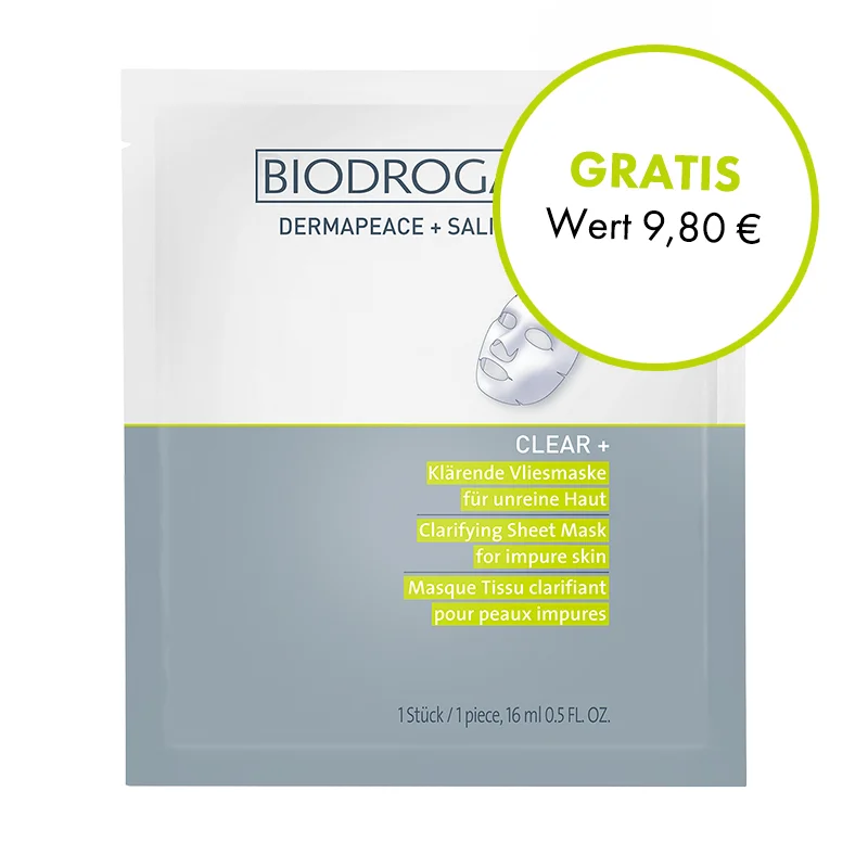 Biodroga MD, Clear Plus klärende Vliesmaske, 16ml (W)