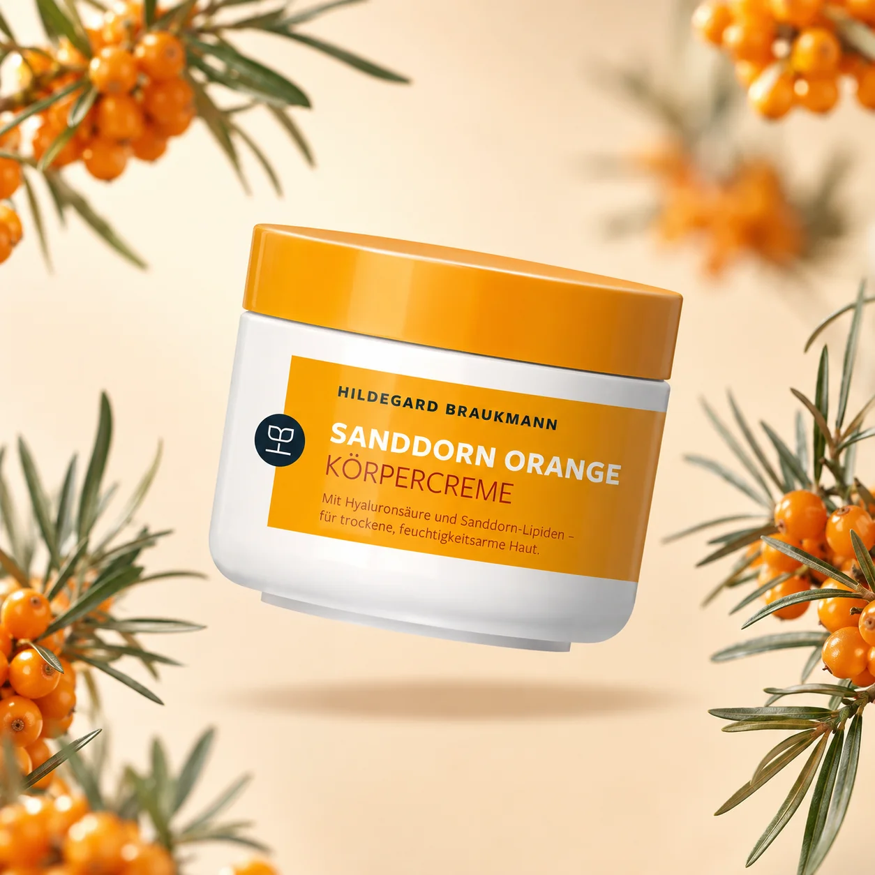 Sanddorn Orange Körpercreme, 200ml