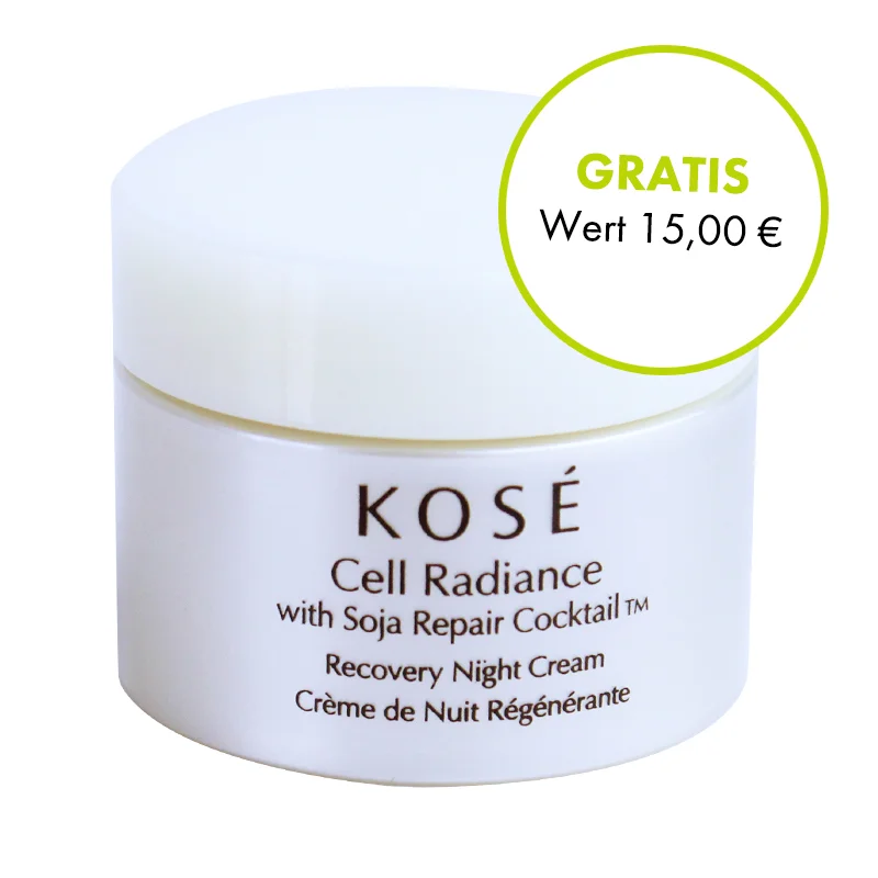 Kose, Cell Radiance Recovery Night Cream, 6ml