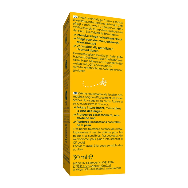 Calendula Pflegecreme Körper & Gesicht, 30ml