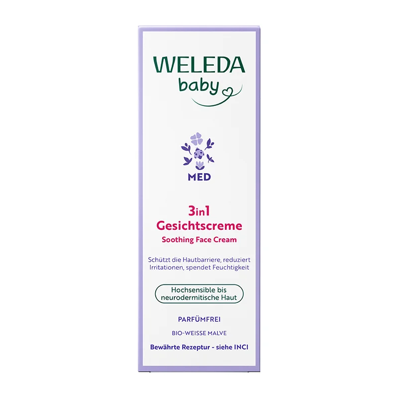 MED 3in1 Gesichtscreme Weiße Malve, 50ml