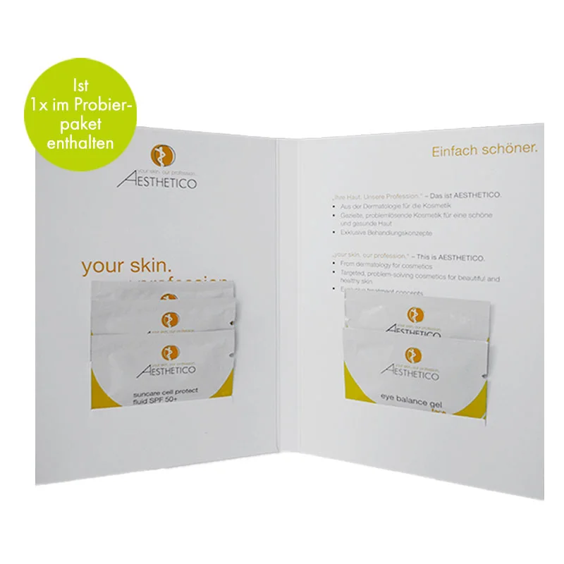 Probenbundle, AESTHETICO suncare cell protect SPF50+