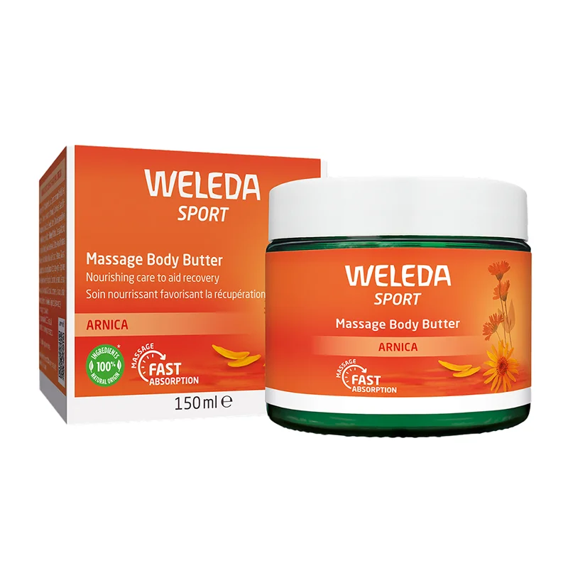 Weleda Sport Massage Body Butter Arnika, 150ml