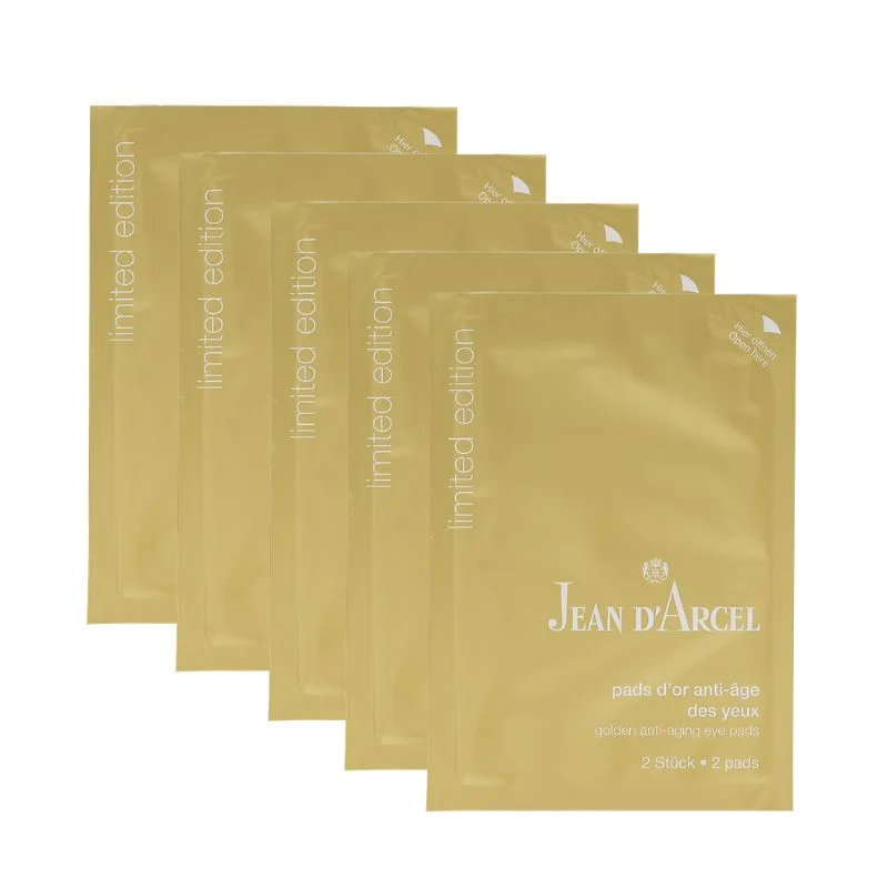 JEAN DARCEL, Golden Anti-aging Eye Pads, 5 x 2 Stück