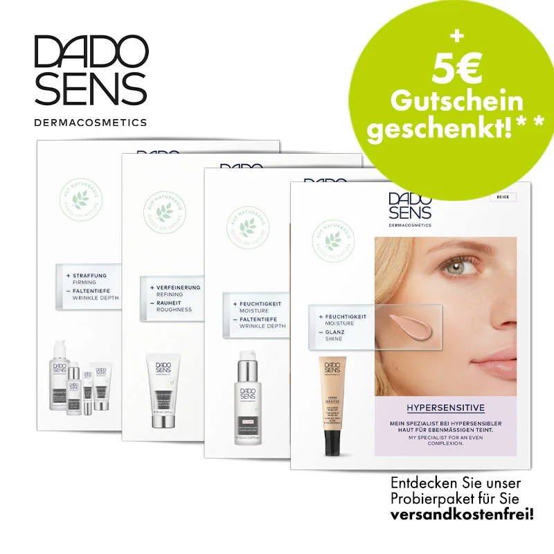 Probenbundle, DADO SENS, regenerationsbedürftige Haut
