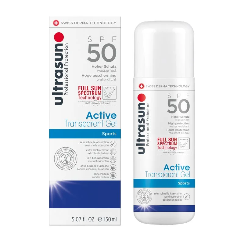 Active Transparent Gel SPF 50, 150ml