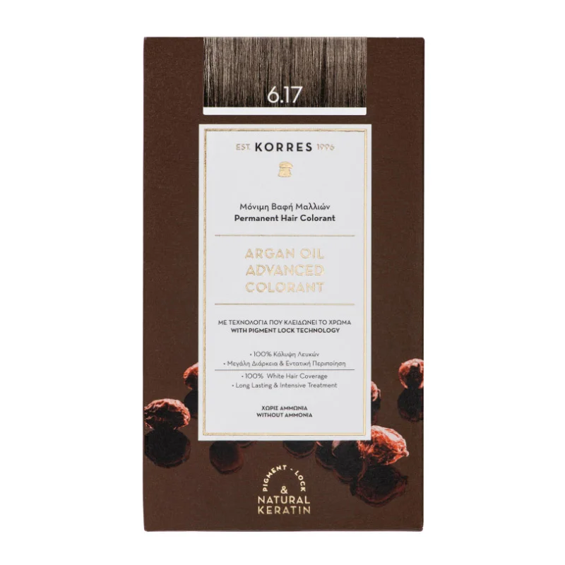 ARGAN OIL Dark Blonde Beige, Dunkelblond Beige 6.17, 1 St.