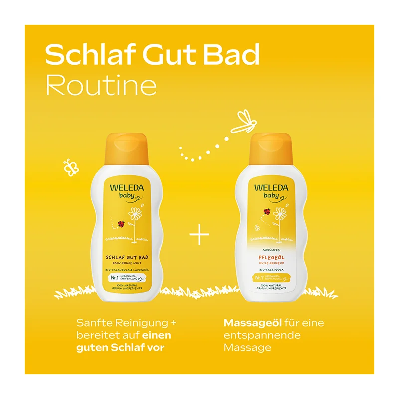 Calendula Schlaf Gut Bad, 200ml