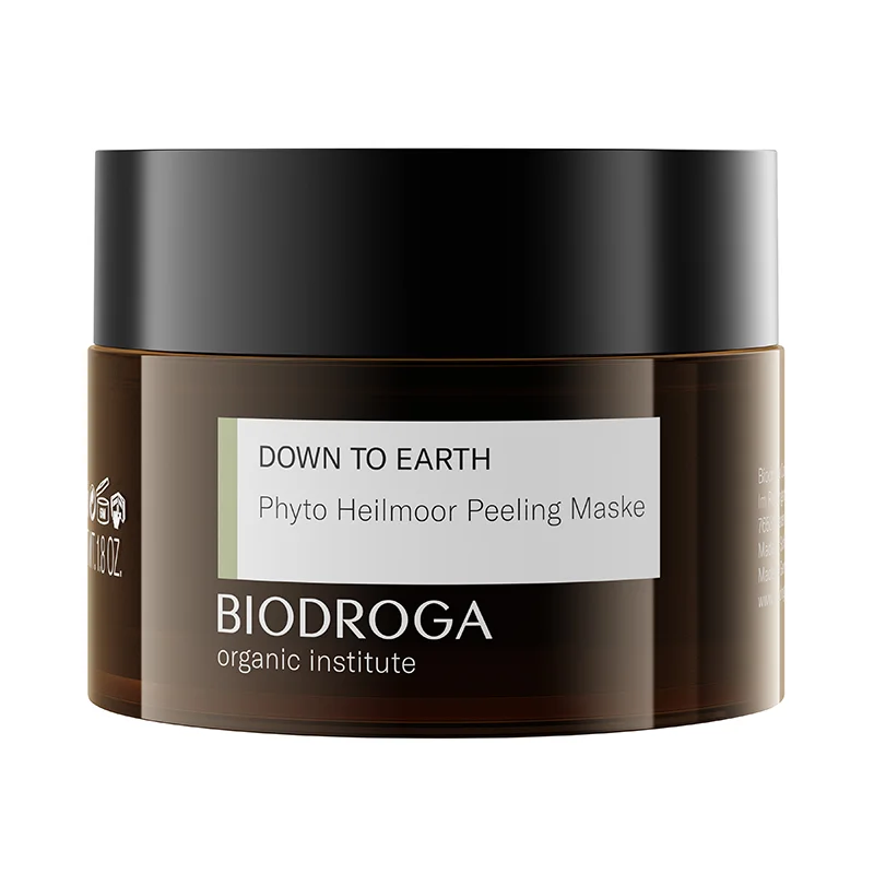 Organic, Down to Earth Phyto Heilmoor Peeling Maske, 50ml