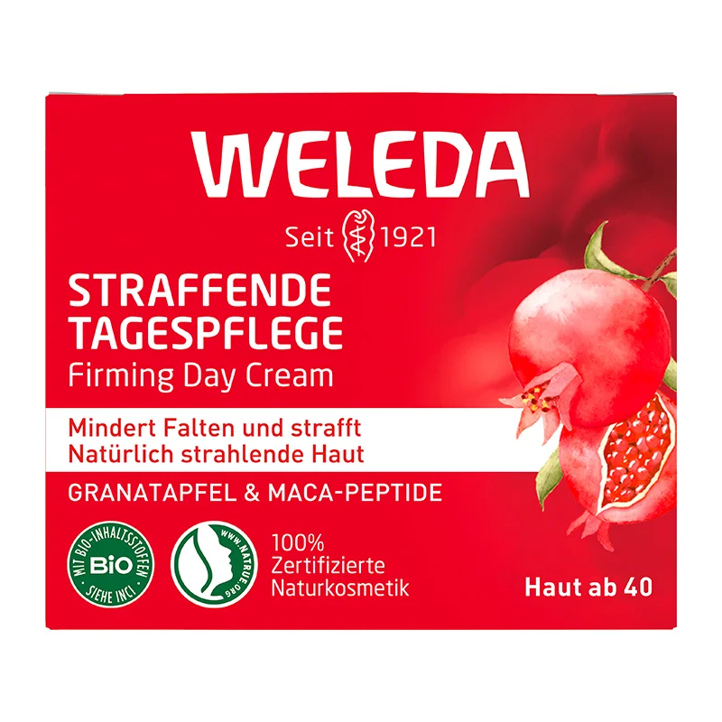 Straffende Tagespflege Granatapfel und Maca-Peptide, 40ml