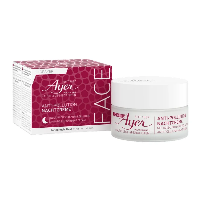Anti-Pollution Nachtcreme, 50ml