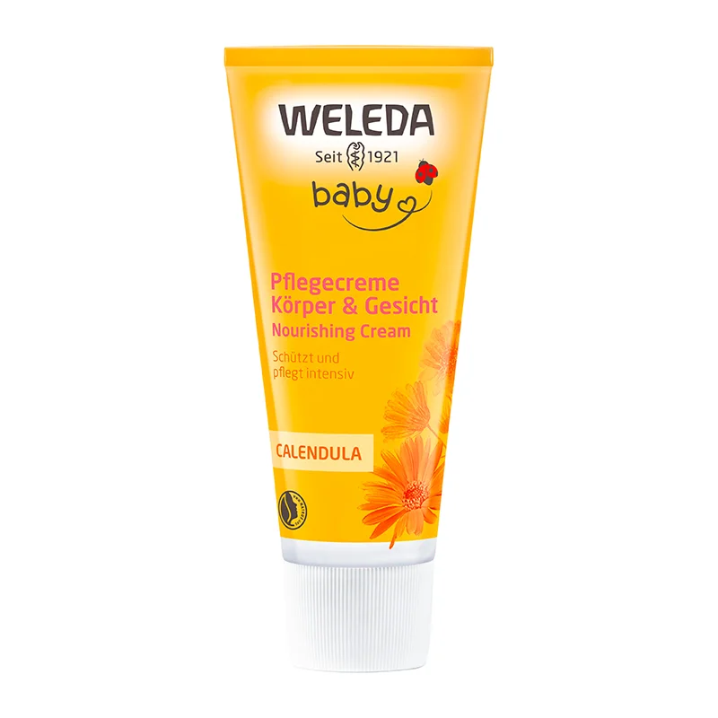 Calendula Pflegecreme Körper und Gesicht, 75ml Calendula Pflegecreme Körper und Gesicht, 75ml