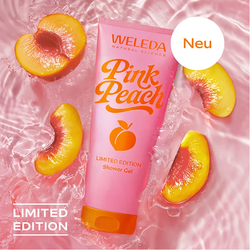 Pink Peach Shower Gel, 200ml