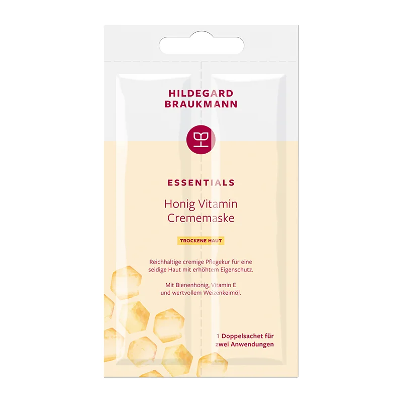 Essentials Honig Vitamin Crememaske, 2x7ml