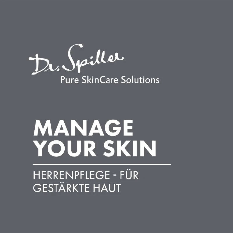 Probenbundle, Dr. Spiller Herrenpflege Manage Your Skin