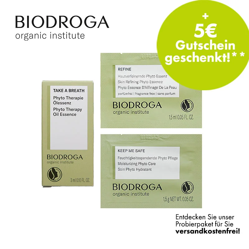 Probenbundle, Biodroga, Naturkosmetik