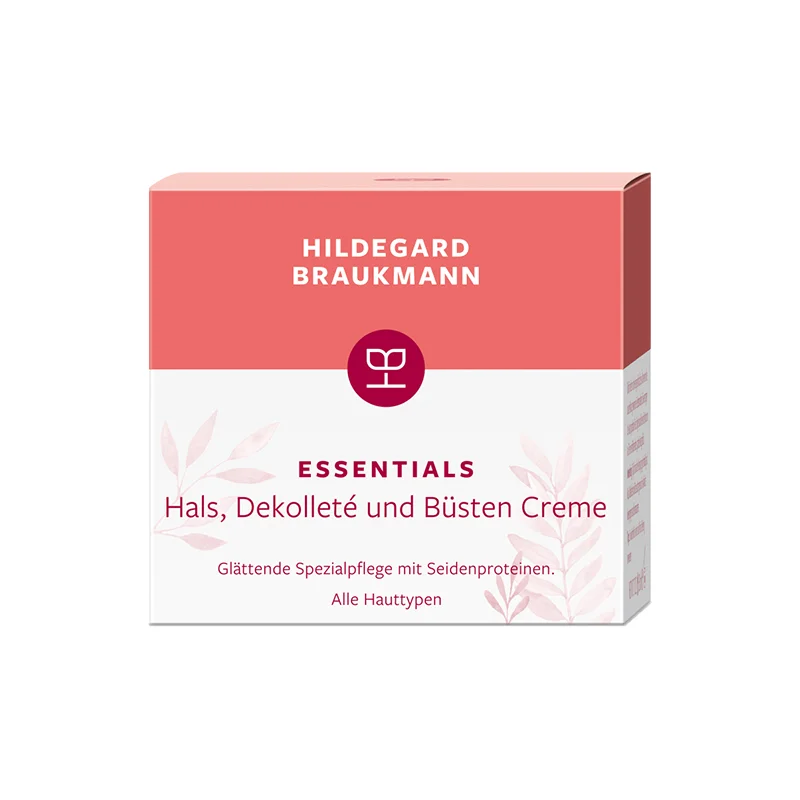 ESSENTIALS, Hals, Dekollete und Büsten Creme, 50ml