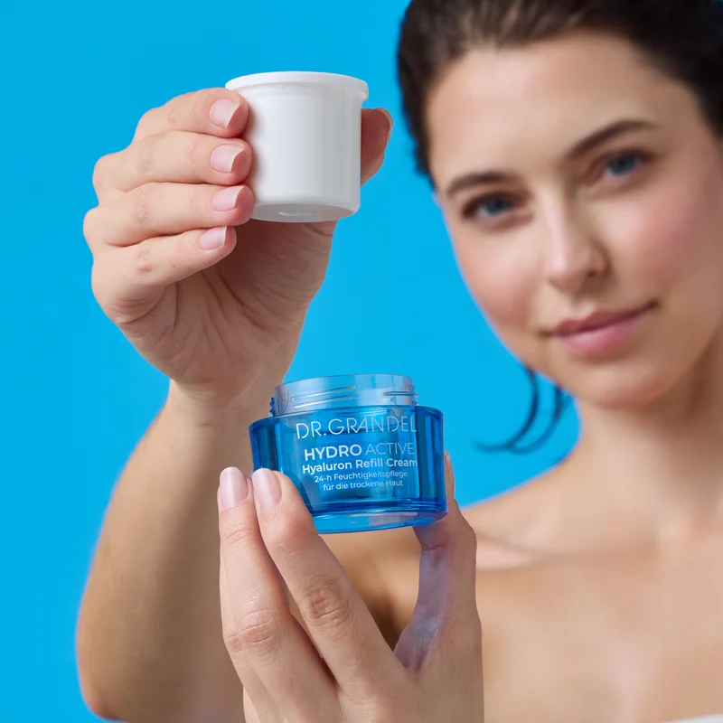 Hydro Active, Hyaluron Refill Cream, Nachfülltiegel, 50ml