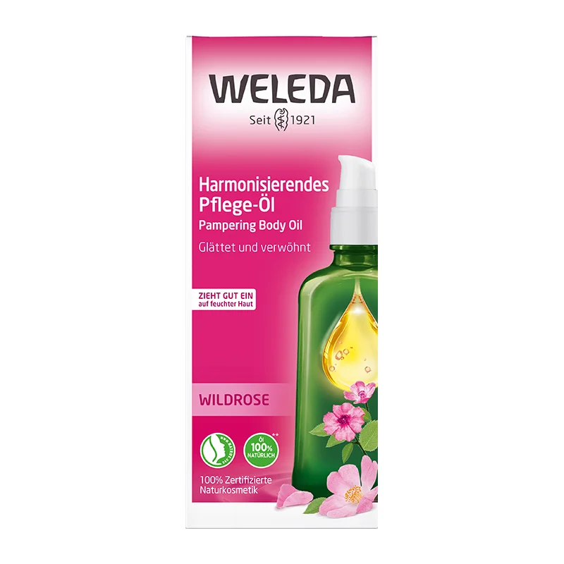 Wildrose harmonisierendes Pflege-Öl, 100ml