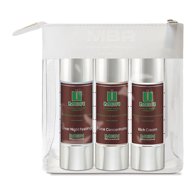 Travel Set, Over Night Peeling, Face Concentrate, Rich Cream