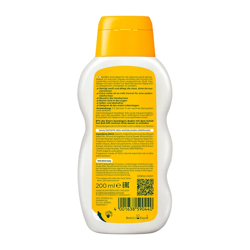 Calendula Schlaf Gut Bad, 200ml