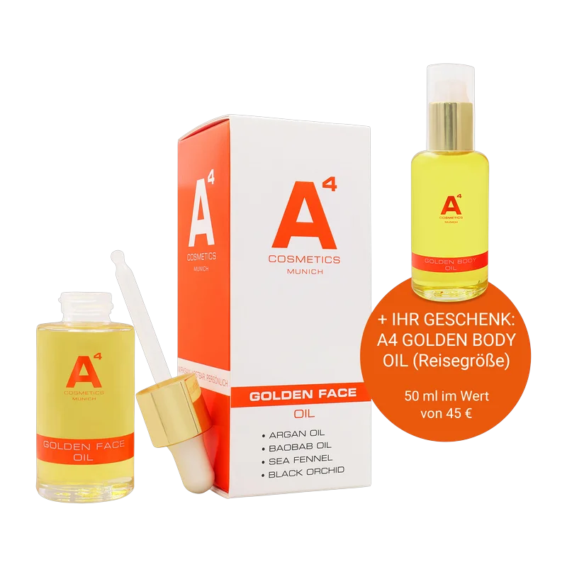 Golden Face Oil und Golden Body Oil On-Pack, 1 Stck