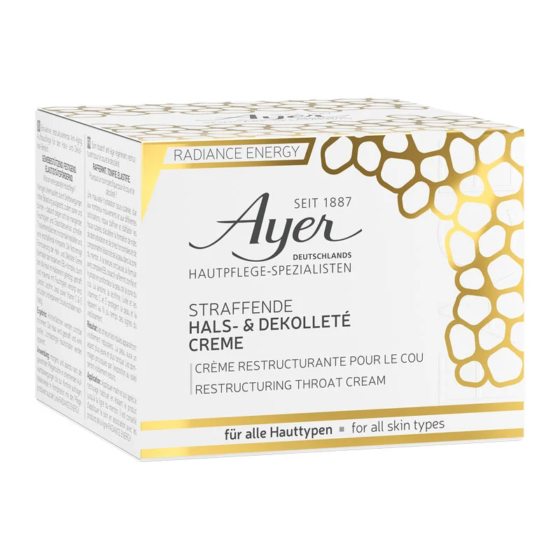 Radiance Energy, Straffende Hals- und Dekolleté Creme, 50ml