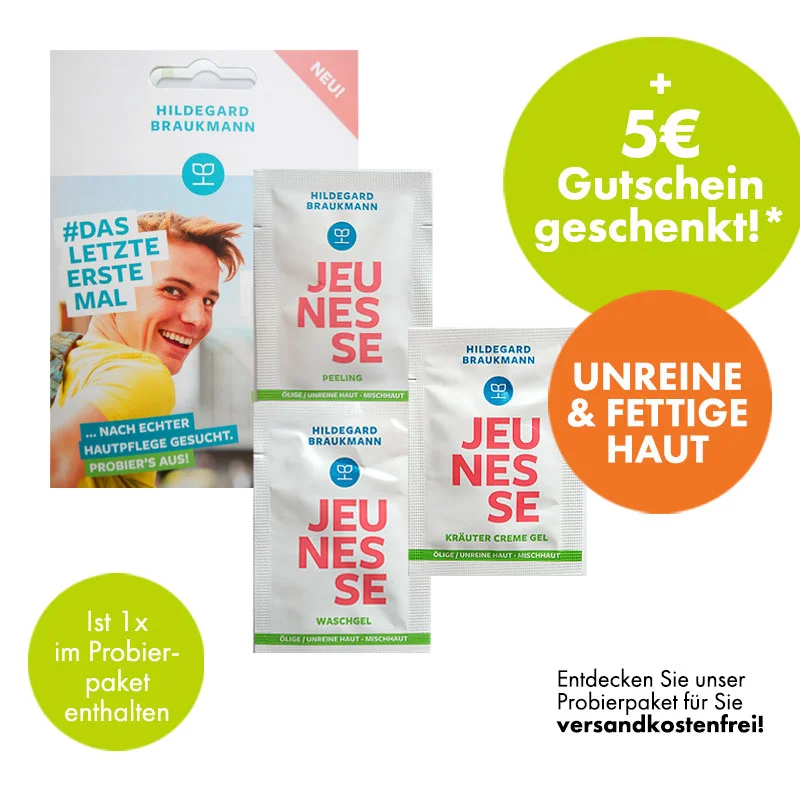 Probenbundle, fettige Haut Probenbundle, fettige Haut