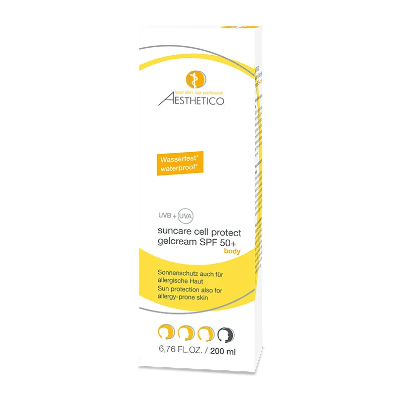 suncare cell protect gel cream SPF50+, 200ml