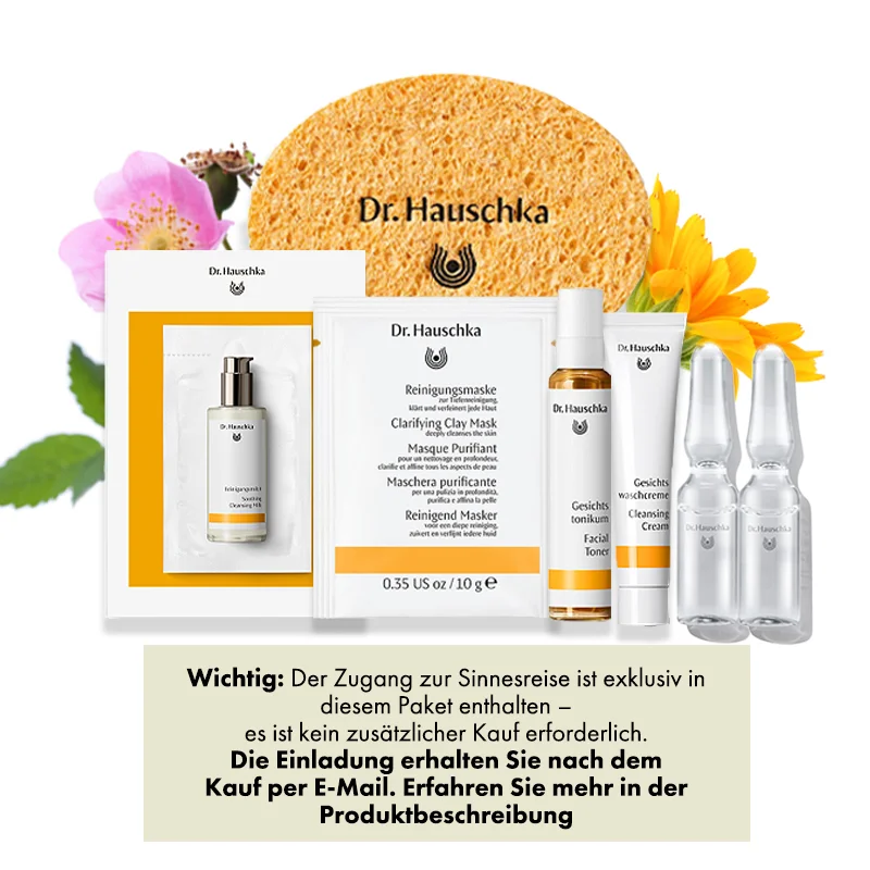 Dr. Hauschka fühlen und erleben. Sinnesreise Erlebnispaket