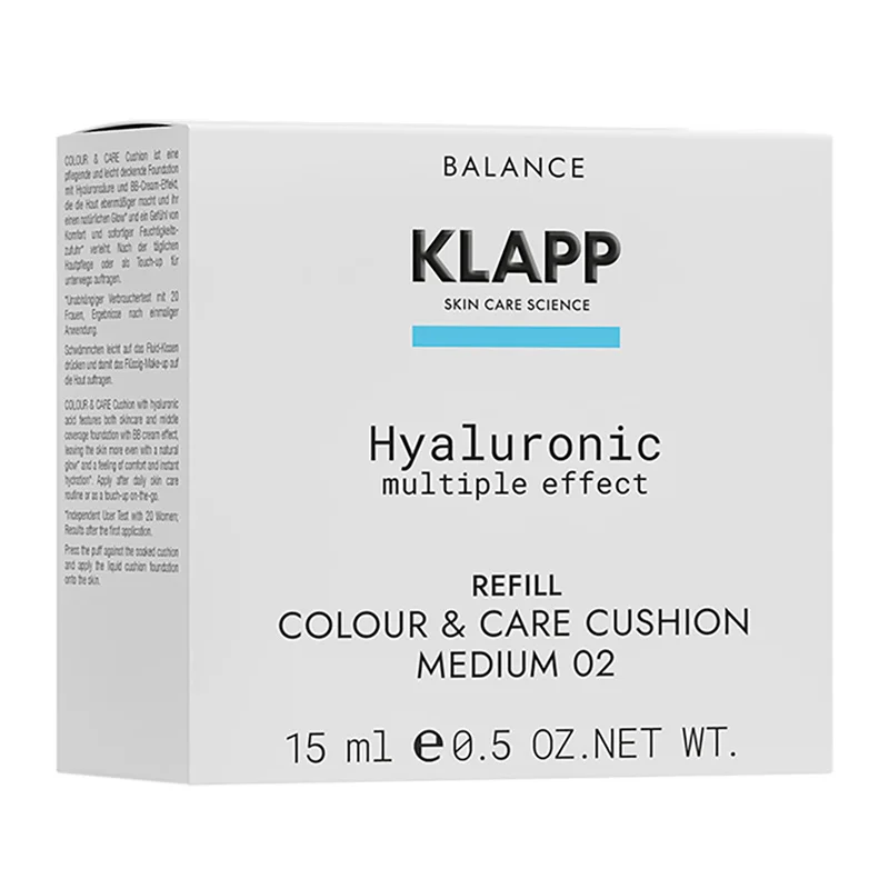 Hyaluronic Refill Colour & Care Cushion 02 Medium, 15g