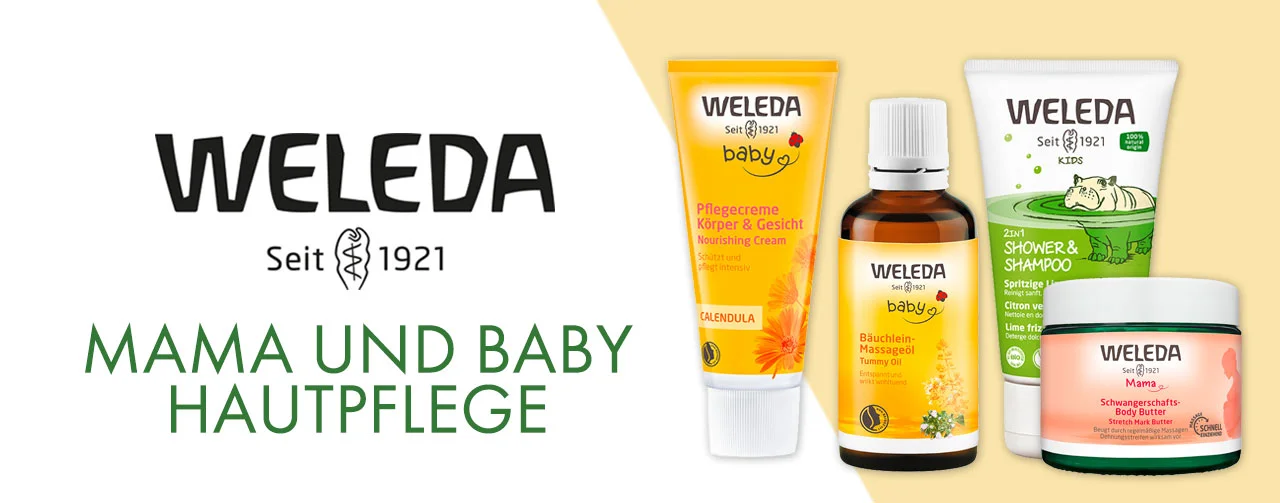 Weleda Mama und Baby Hautpflege